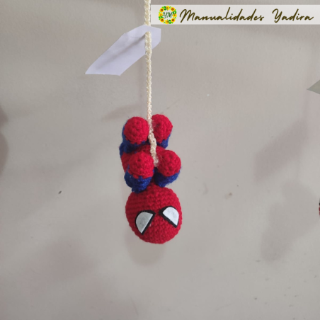 Amigurumi Spiderman tejido a mano