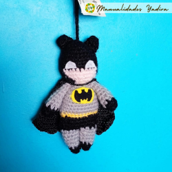 Amigurumi Batman tejido a mano
