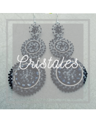 Aretes de Cristales Artesanales | Elegancia y Brillo Hechos a Mano